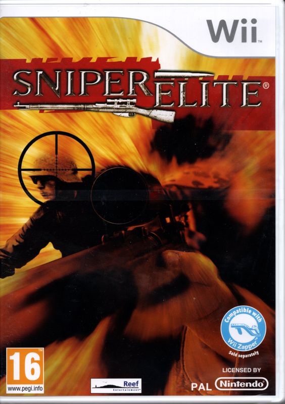 Sniper Elite box art for Wii